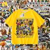 Camiseta Infantil Ropa Hombre Palo de Madera Tongtongge Montaña y Mar Extranjero Abstracto Camisa Clásica de Manga Corta Verano para Niños Tendencia Ins
