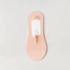 Calcetines de Barco de Algodón Fino de Verano para Mujer, Calcetines Bajos, Calcetines Invisibles para Mujer, Silicona Antideslizante, Seda de Hielo Transpirable y Ligero