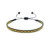Pulsera de Estilo Bohemio con Patrón de Corte Español para Mujer, Joyería Hecha a Mano con Cintas Tejidas de Estilo Étnico Nepalí