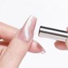 Nuevas herramientas de uñas transfronterizas Palo de aro dorado palo de tira magnética grande Ojo de Gato Mágico 5D tablero magnético fuerte línea de pintura absorción de hierro