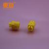 QSBJ1599 plugue raso amarelo coluna longa octogonal placa central vertical octogonal octogonal conexões peças de pequena produção