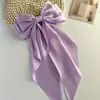 Pasador para el Cabello de Mujer para la Parte Trasera de la Cabeza Clip de Resorte con Lazo de Cinta de Alta Calidad Super Hada Card de Cabello Popular en Internet Accesorios para el Cabello de Princesa de Escape