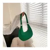 Bolsa de Feltro Cor Sólida Feminina 2026 Novo Estilo Coreano Tendência Textura de Pedra Bolsa de Axila Versátil Fashionável de Mão/Ombro