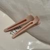 Maquillaje Estilo Ins Pinza de Pico de Pato Color Caramelo Pinza para el Cabello Pinza Lateral Cabello Roto Flequillo Accesorios Laterales para el Cabello Tocado Japonés y Coreano
