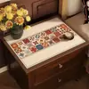 Alfombrilla Protectora para Mesita de Noche Estilo Americano, Alfombrilla de Mesa Impermeable y Lavable, Nuevo Modelo 2025, Funda de Mesa de Noche de Lujo Ligero de Gama Alta