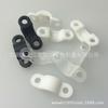 Largo tres fabricantes suministro agujero para tornillo M3 tipo puente placa de crimpado clip de crimpado hebilla de crimpado de una palabra distancia entre agujeros 14.5 negro y blanco pasante