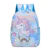 Nueva Mochila Escolar para Estudiante de Jardín de Infancia Dibujos Animados Lindo Unicornio Mochila para Niñas Moda Comercio Exterior Mochila de Gran Capacidad