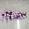 Flores Artificiais Roxas, Buquês Feitos à Mão, Flores de Seda para Casamentos, Flores Decorativas Artificiais, Arranjos de Casamento Atacado, Flores de Chão