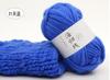 Lana Haigui hilo de barriga grande lana de isla de hielo línea gruesa grande gorro abrigo bufanda línea Línea para fotografía de estudio infantil