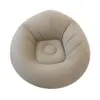 Silla Plegable Portátil de Ocio para una Persona para Exteriores y Interiores, Sillón Sofá para Dormitorio Balcón, Sofá Perezoso Inflable de Terciopelo