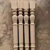 Patas de Mesa Vintage de Madera Maciza Estilo Francés, Hechas a Mano por Blogueros Populares para DIY, Patas de Mesa de Comedor, Patas de Mesa de Café, Patas de Gabinete de Madera, Patas Redondas de Madera