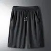 [Destacado] Pantalones Cortos Deportivos de Malla Refrigerante de Seda de Hielo para Hombre, Verano Delgados Elásticos de Secado Rápido Sueltos Talla Grande