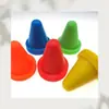 Cone de Trânsito Equipamento de Treinamento de Futebol Cone de Obstáculo Cone de Sorvete Multicentímetro Infantil Cone de Trânsito Cone de Estrada Bloqueio de Estrada