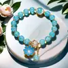 Atacado Pulseira Flor Explosão Margarida Super Fada Joias com Contas Pulseira Feminina de Alto Padrão Joia de Mão Transfronteiriça Pequenos Produtos de Yiwu