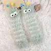Calcetines de Invierno de Peluche de Monstruo para Mujer, Terciopelo de Visón Engrosados, Divertidos para Dormir, Calientes, de Oruga para el Suelo