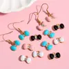 Acessórios para Joias de Liga DIY Pingente de Laço com Diamante Gotejado Pulseira Brincos Colar Pingente Decorativo W464