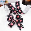 Cinta de San Valentín, decoración de boda, lazo, embalaje de regalo, bricolaje, adorno artesanal, cinta de costilla