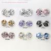 Joias Novas para Manicure de Alta Qualidade Quadrado Gordo Perfurado à Mão com Brocas Acabado Explosões Super Brilho Cristal Diamante Grande Acessórios de Diamante para Unhas