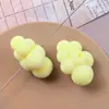 Nube Blanca Pura Rellena Cuentas Sueltas Cadena para Celular DIY Colgante Llavero Accesorios de Joyería Venta al por Mayor