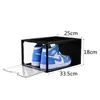 Caja de zapatos caja de almacenamiento zapatillas AJ anti-oxidación zapatero transparente zapatos plástico acrílico caja para sombreros pared de zapatos