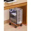 Estante de Almacenamiento para Impresora, Soporte para Gabinete de Host de Piso, Estante de Almacenamiento Debajo de la Mesa para el Hogar, Gabinete para Colocar Copiadora de Oficina