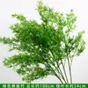 Plantas Verdes Flores Artificiales Hierba Aspargo Colgante Decoración de Fondo de Arte Floral para Bodas Flores Falsas Estilo Bosque Escenario de Boda Arreglo Floral