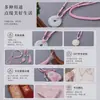 Cordão de pingente totalmente trançado à mão, cordão de colar de alta qualidade para homens e mulheres, cordão de qualidade premium para pingentes de ouro, mesmo estilo visto no Xiaohongshu