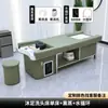 Cama Eléctrica Personalizada para Lavado de Cabello, Peluquería, Cama para Lavado de Cabello de Salón de Belleza, Cama Terapéutica para Masaje de Cabeza, Cama de Masaje Terapéutico para Pies con Fumigación por Circulación de Agua