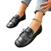 Zapatos planos sin cordones retro con flecos transfronterizos, puntera fina, nueva colección primavera/otoño, puntera cuadrada, suela blanda, mocasines casuales, venta al por mayor