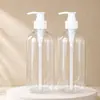 Botella Transparente de Loción para Mascotas 500ml Botella con Dispensador de Presión Botella Dispensadora de Champú y Gel de Ducha Botella Dispensadora Personalizable