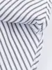 Roupas Femininas 2026 Primavera Nova Moda Estilo Europeu e Americano Camisa Longa de Popeline Listrada Estilo Lenço Feminino
