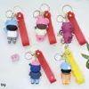 Periférico de Anime Llavero de Crayon Shin-Chan Colgante de Muñeco Pequeño Dibujo Animado Crayon Shin-Chan Goma Suave Estéreo Caja Ciega Muñeco