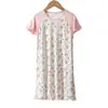 Bata de Niña de Moda, Pijama de Verano Delgado de Manga Corta para Niños, Ropa de Casa de Verano para Niñas Mayores, Se Puede Usar Afuera