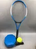 Entrenador de Tenis Raqueta de Tenis Dispositivo de Autoentrenamiento para Principiantes Universal Adulto Rebote Individual con Cuerda Set de Autojuego