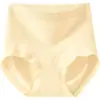 Calcinhas de Cintura Alta para Controle da Barriga Feminina, Sem Costura, Forro 100% Algodão, Forro Antibacteriano 10A, Forro Estendido, Tamanho Único de Nylon