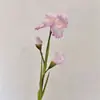 Flores artificiales iris Alice pintura al óleo tela de seda flores falsas adornos para decoración del hogar ramo de boda accesorios para fotografía de celebración