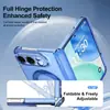 Concha e película integradas, adequado para suporte rotativo iPhone Duo, capa de telefone magnética de 360 graus, capa protetora dobrável Apple, para vendas transfronteiriças
