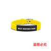 Pulsera de Silicona Correa de Reloj de Silicona Transfronteriza Europea y Americana Letras de Acero Inoxidable Buenos Hermanos y Amigos Regalos de Vacaciones Accesorios de Mano Populares