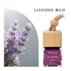 Procesamiento y Personalización de Aromaterapia Creativa para Coche, Colgante de Accesorios de Interior de Coche de Gama Alta, Perfume de Coche de Gardenia de Fragancia Duradera