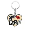 Chaveiro Criativo e Personalizado com Tema de Amor Patch de Borracha Macia PVC DIY Chaveiro de Carro Pingente de Mochila Pequeno Presente