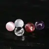 Jingde Joyería Cristales Naturales Perlas Redondas Accesorios para Joyería DIY Pulsera Perlas Pequeñas Perlas Semi-Terminadas Al por Mayor