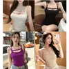 Nuevo Camisole de Encaje Calado Espalda Descubierta para Mujer, Top sin Mangas de Verano, Top Corto Sexy para Ropa Exterior