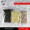 Ponto de fábrica 21*35 saco transparente plano chá perfumado chá frutas secas saco auto-selante sacos de embalagem de alimentos Atacado