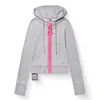 Moletom com zíper grande cor sólida casual rua outono inverno Y2K europeu e americano transfronteiriço masculino e feminino de primavera precoce jaqueta sweatshirt