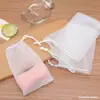 Fabricante Barra de Sabão Artesanal Sabonete Facial Limpeza Rede Espumante Dupla Camada Sabonete Limpador Facial Rede Espumante Sacola Personalizável Logo