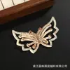 Accesorios para el Cabello de Ropa de Mariposa de Gama Alta, Accesorios para Joyería DIY de Diamante Completo, Pasadores Decorativos Huecos de Pedrería