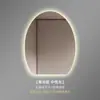 Espejo de baño de alta gama, sin marco, espejo inteligente de forma irregular, espejo LED para baño, espejo de tocador de baño, espejo de maquillaje, montado en la pared