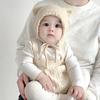 Gorros Japoneses y Coreanos para Bebé Otoño e Invierno Nuevos Lindos Gorros de Punto con Protección para las Orejas para Niños y Niñas Cálidos Gorros de Lana para Bebé