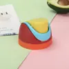 Tampa de Plástico para Copo Térmico Transfronteiriço, Selada e à Prova de Vazamentos, Tampa com Abertura Dupla Pop-Up, Tampa Portátil para Copo de Frutas para Uso ao Ar Livre