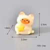 Nuevo gato miniatura creativo para micro-paisaje, decoración de mini escena, manualidades de resina lindas para casa de muñecas DIY